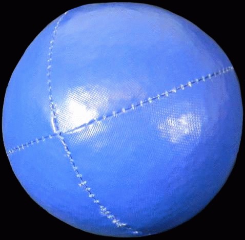Juggling Balls - Single basic thud 110g blue