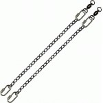 Replacement poi Oval Link Chain with Swivels 30cm